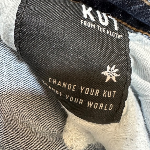 Kut From The Cloth Women's Jeans 24W Dark Blue Catherine Boyfriend - Picture 9 of 10